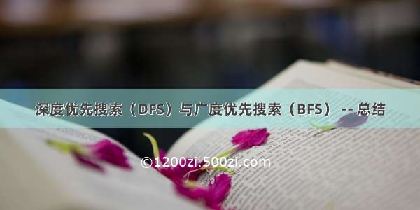 深度优先搜索（DFS）与广度优先搜索（BFS） -- 总结