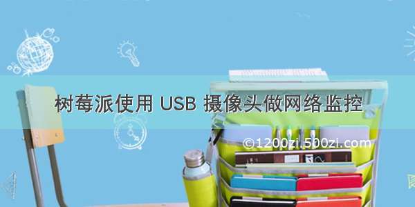 树莓派使用 USB 摄像头做网络监控