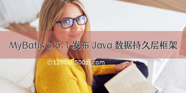 MyBatis 3.5.1 发布 Java 数据持久层框架