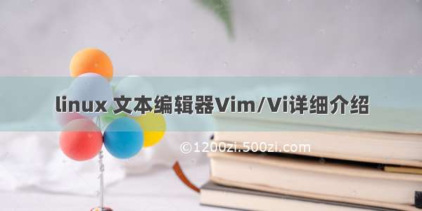 linux 文本编辑器Vim/Vi详细介绍