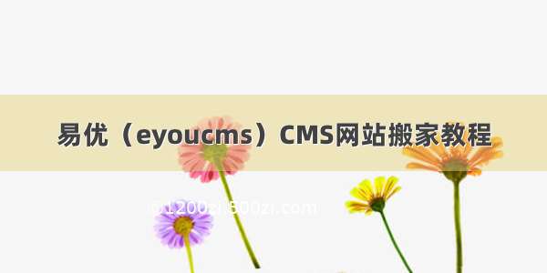 易优（eyoucms）CMS网站搬家教程
