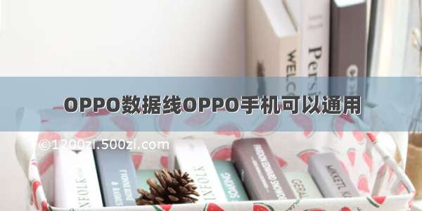 OPPO数据线OPPO手机可以通用