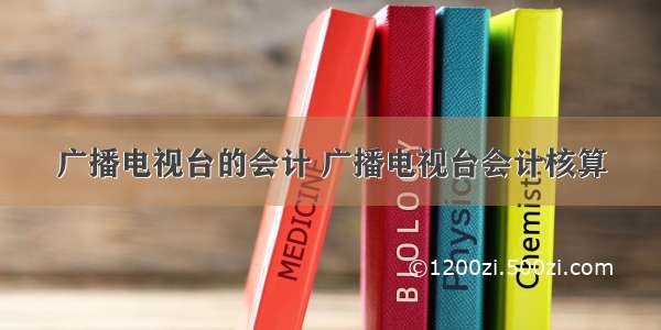 广播电视台的会计 广播电视台会计核算