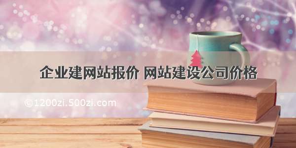 企业建网站报价 网站建设公司价格