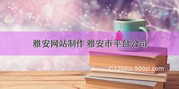 雅安网站制作 雅安市平台公司