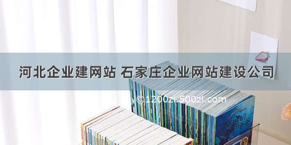 河北企业建网站 石家庄企业网站建设公司