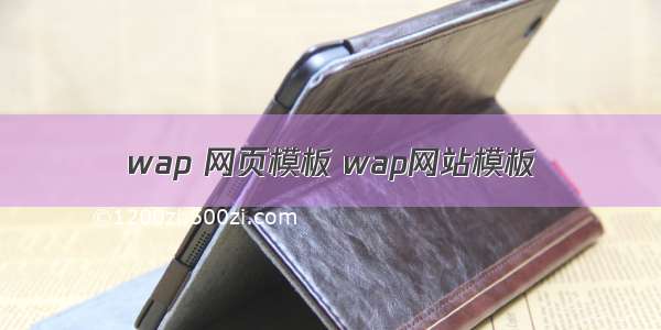 wap 网页模板 wap网站模板