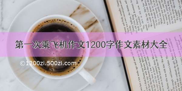 第一次乘飞机作文1200字作文素材大全