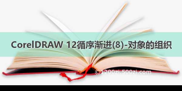 CorelDRAW 12循序渐进(8)-对象的组织