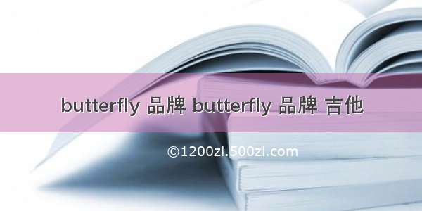 butterfly 品牌 butterfly 品牌 吉他