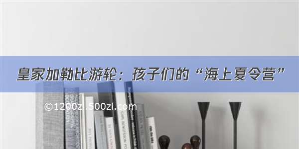 皇家加勒比游轮：孩子们的“海上夏令营”