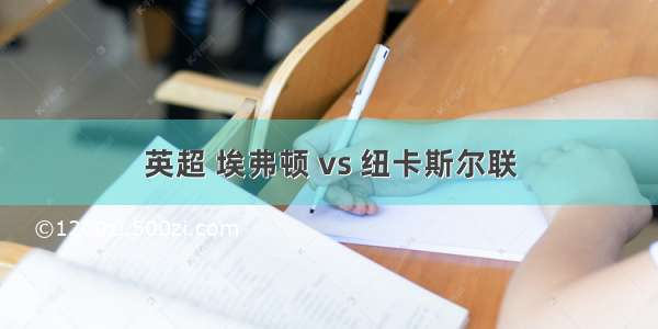 英超 埃弗顿 vs 纽卡斯尔联