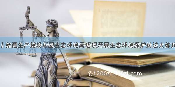 铁军风采丨新疆生产建设兵团生态环境局组织开展生态环境保护执法大练兵摄影征文