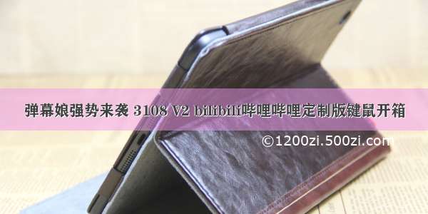 弹幕娘强势来袭 3108 V2 bilibili哔哩哔哩定制版键鼠开箱