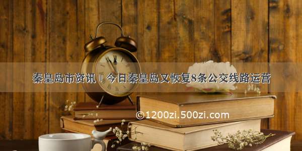 秦皇岛市资讯｜今日秦皇岛又恢复8条公交线路运营