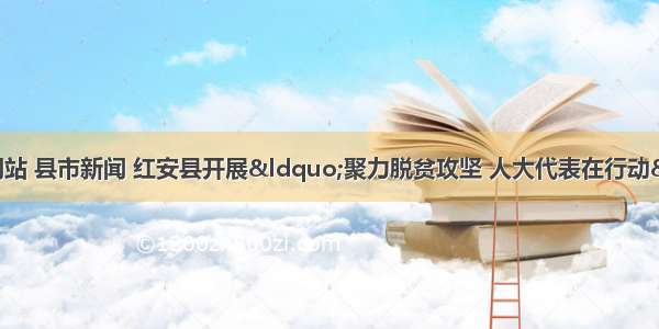 黄冈市政府门户网站 县市新闻 红安县开展“聚力脱贫攻坚 人大代表在行动”回头看活