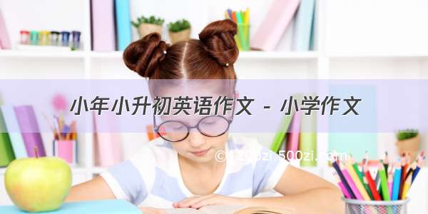 小年小升初英语作文 - 小学作文