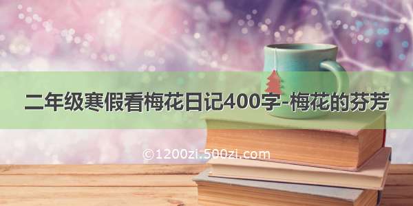 二年级寒假看梅花日记400字-梅花的芬芳