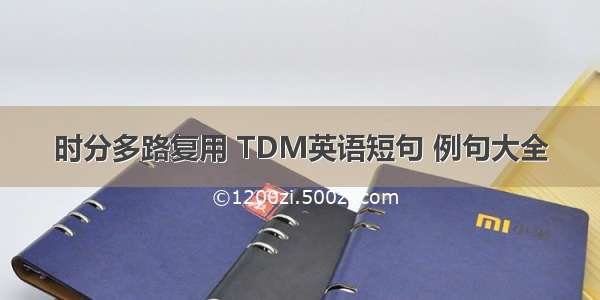 时分多路复用 TDM英语短句 例句大全