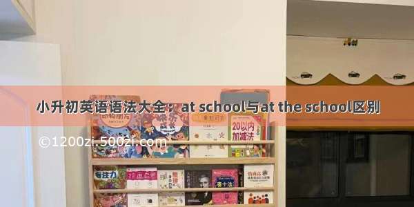 小升初英语语法大全：at school与at the school区别