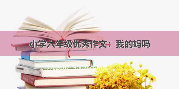 小学六年级优秀作文：我的妈吗